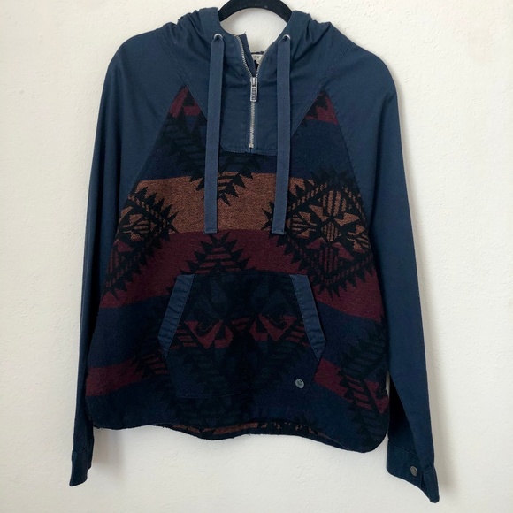 Roxy Sweaters - ROXY Aztec Print Hooded Pullover XS/S